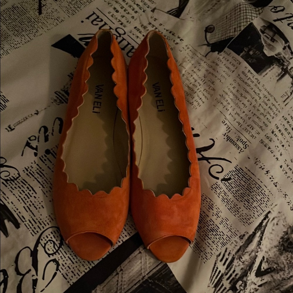 Vaneli Orange Flats